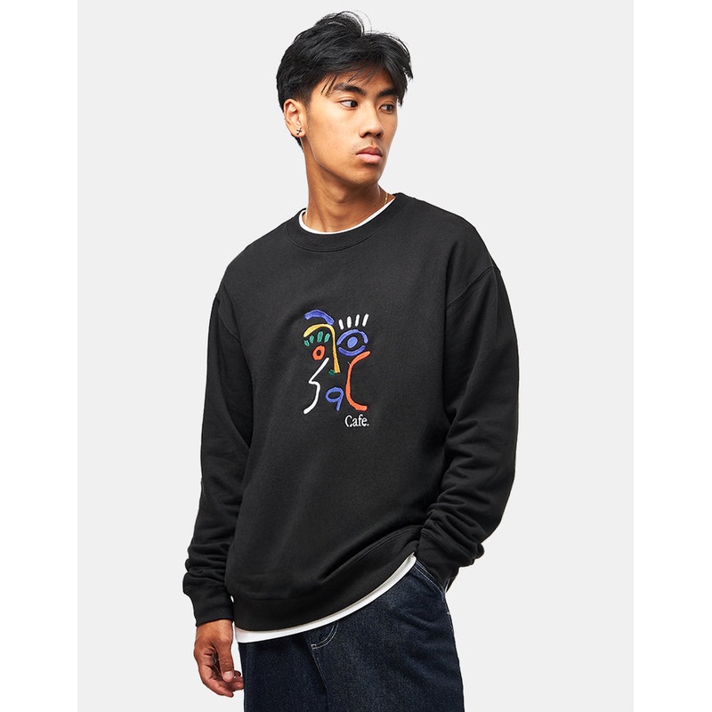 Skateboard Cafe Marcello Crew – Black