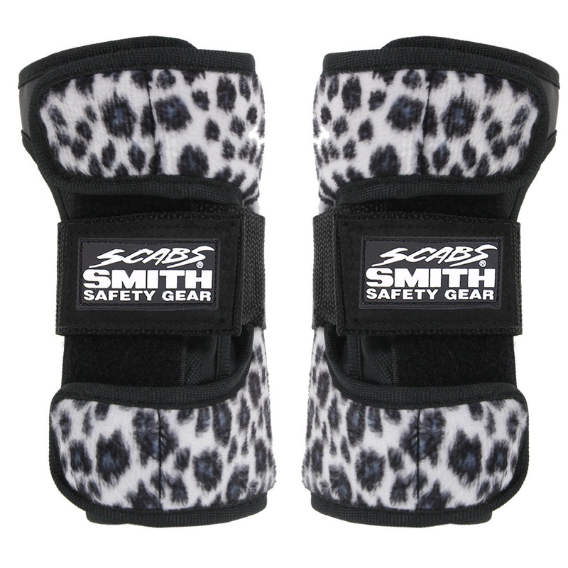 Smith Scabs – Leopard Wrist Guard – White