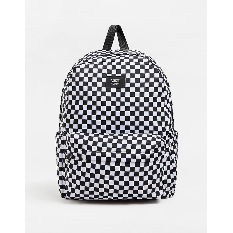 Vans Old Skool Check Backpack – Black/White