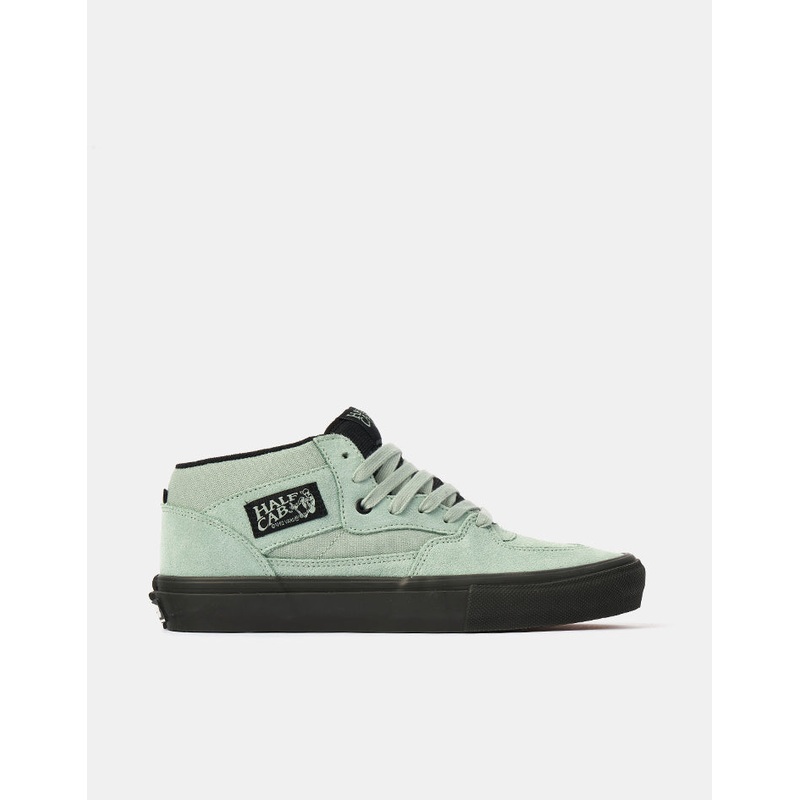 Vans Skate Half Cab Shoes – Gray Olive