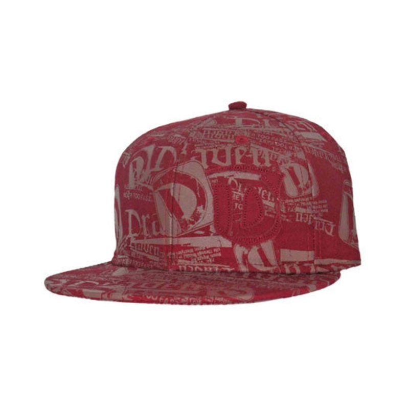 Draven All Over Draven Hat – Red/Grey