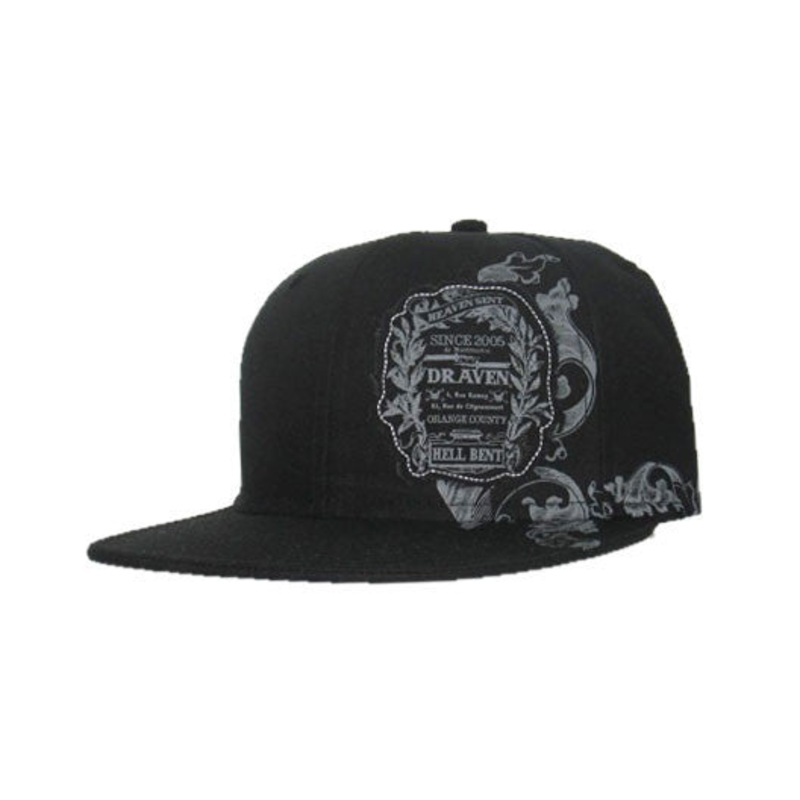 Draven Hellbent Snapback Hat – Black