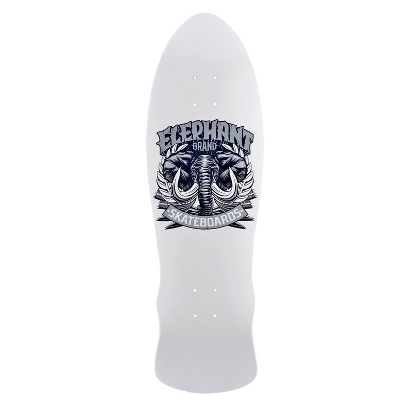Elephant Brand Street Axe Deck- White- 9.5″x32″