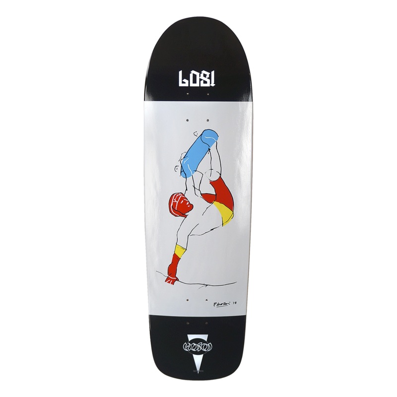 Hosoi Pro Team: Handplant Series – Allen Losi  9″ x 32.25″ Deck