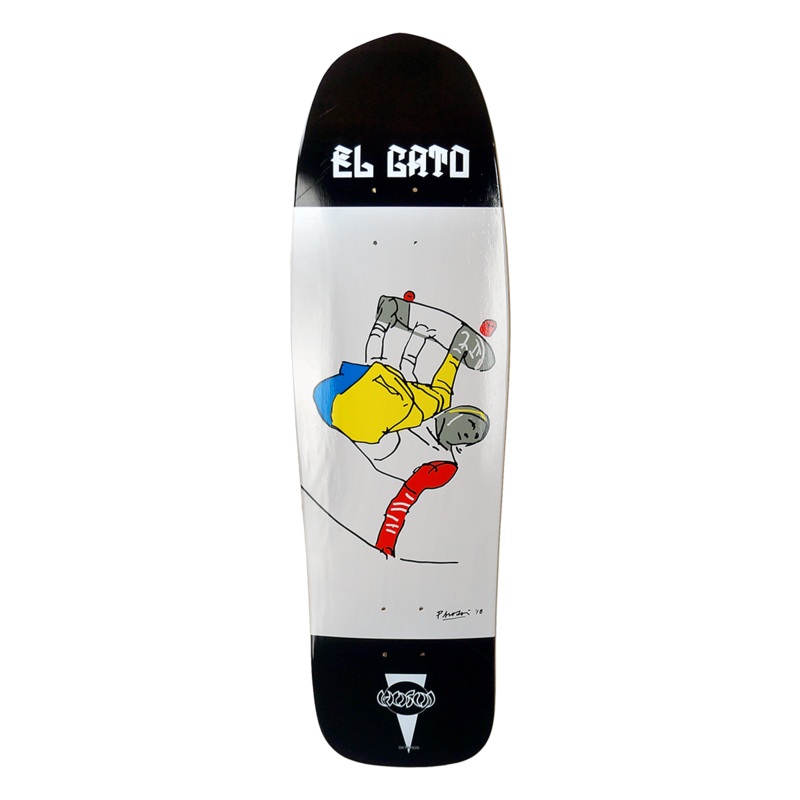 Hosoi Pro Team: Handplant Series – Eddie Elguera  9″ x 33″ Deck