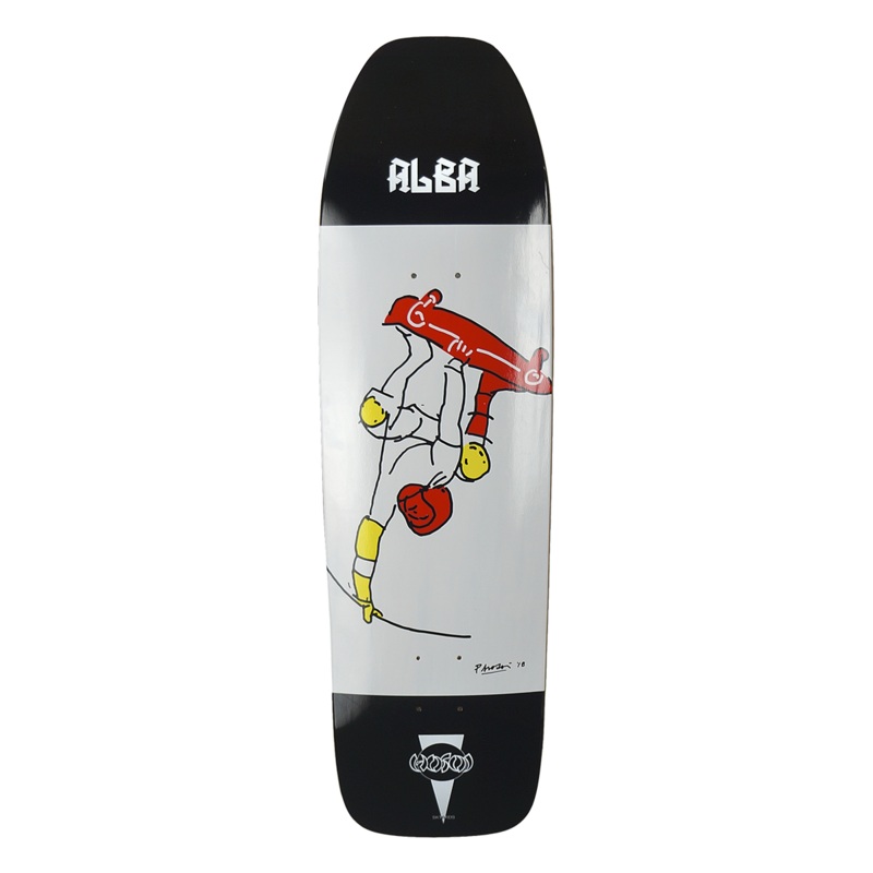 Hosoi Pro Team: Handplant Series – Mickey Alba 8.875″ x 32.75″ Deck