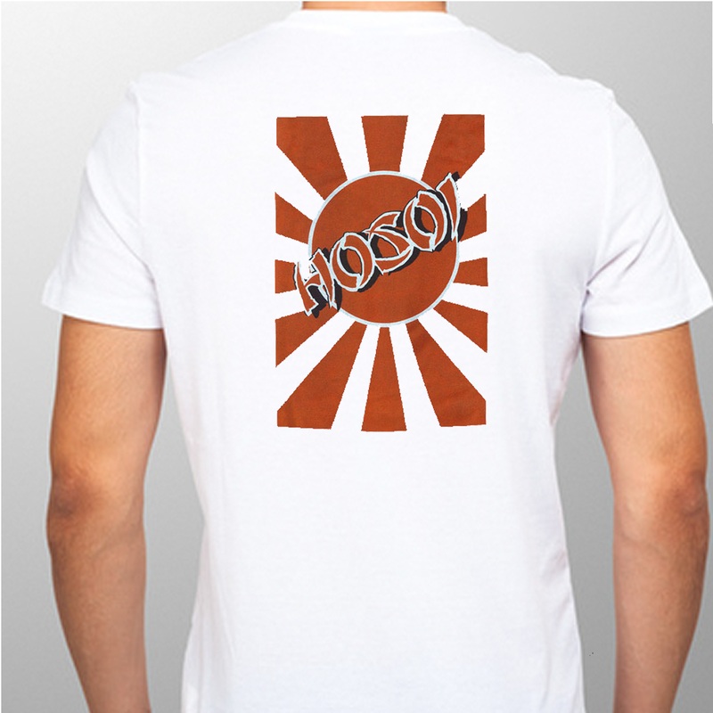 Hosoi Rising Sun Logo T-Shirt – White