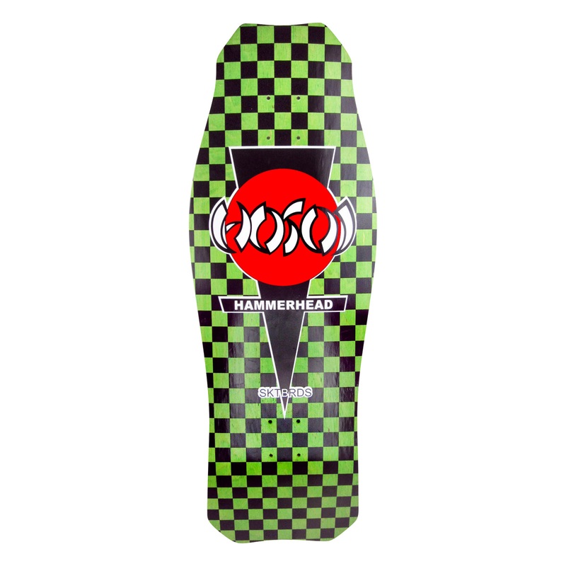 Hosoi Skateboards O.G. Hammerhead Checkerboard Deck 10.5″x31″