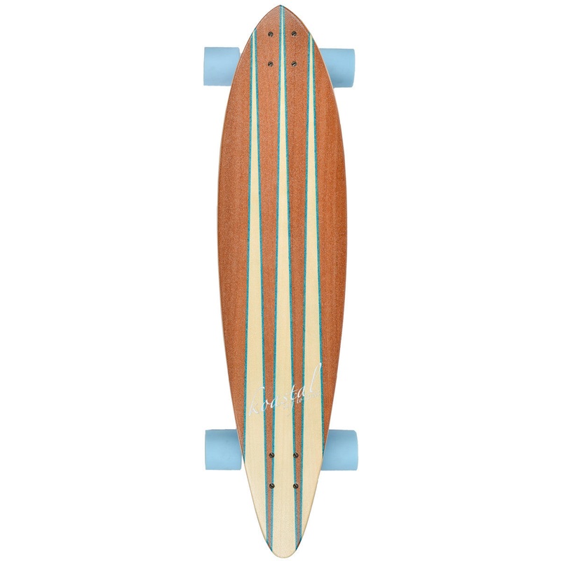 Koastal Pin tail – 38″ Longboard Skateboard – Complete
