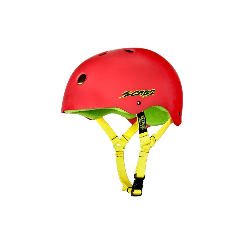 Smith Scabs -Crown Helmet Soft Liner-Red