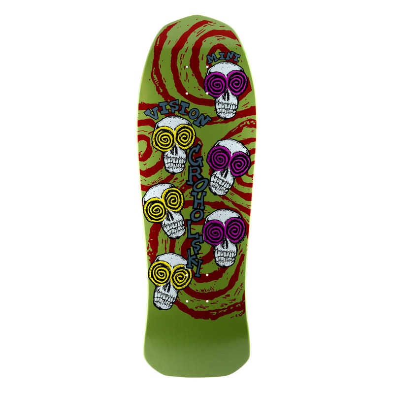 Vision Groholski Skeleton Mini Deck – 9.75″x30″