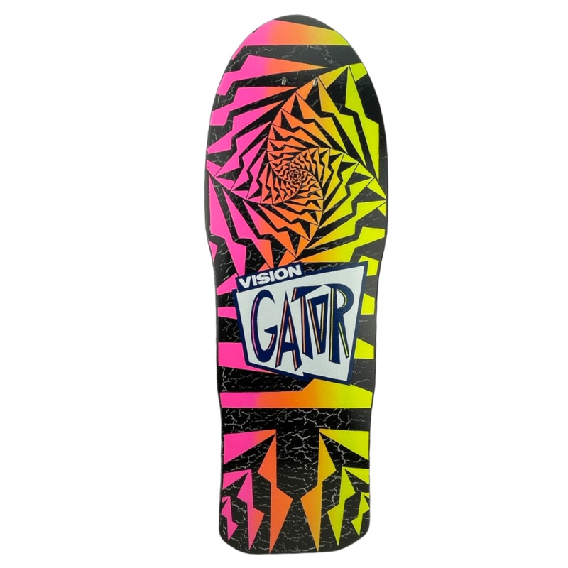 CRACKLE Vision Gator II Limited Deck – 10.25″x29.75″