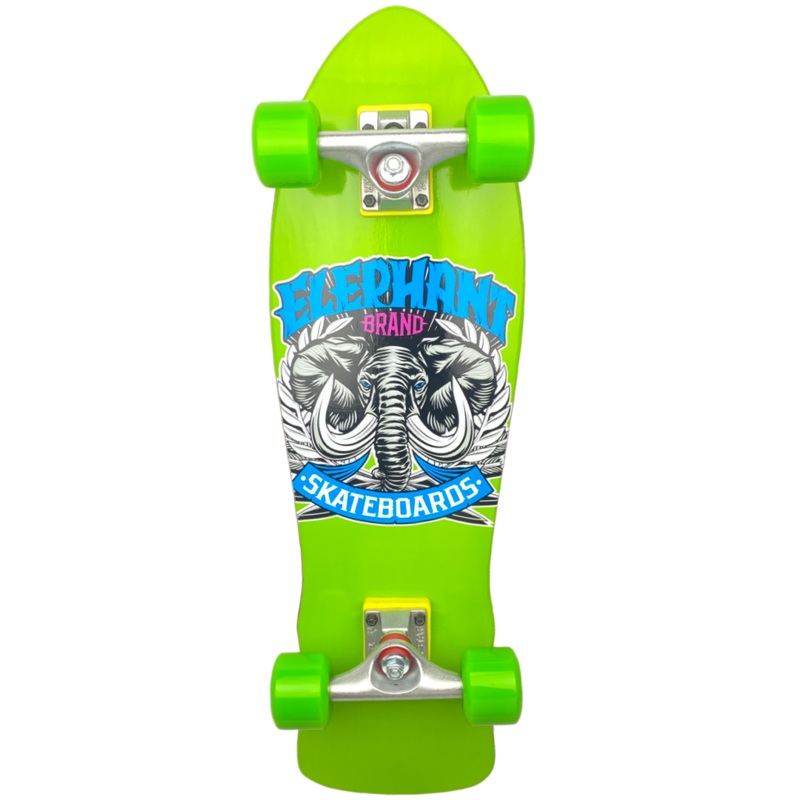 Elephant Brand Street Axe Mini Cruiser Complete Green – 8.25″x28″