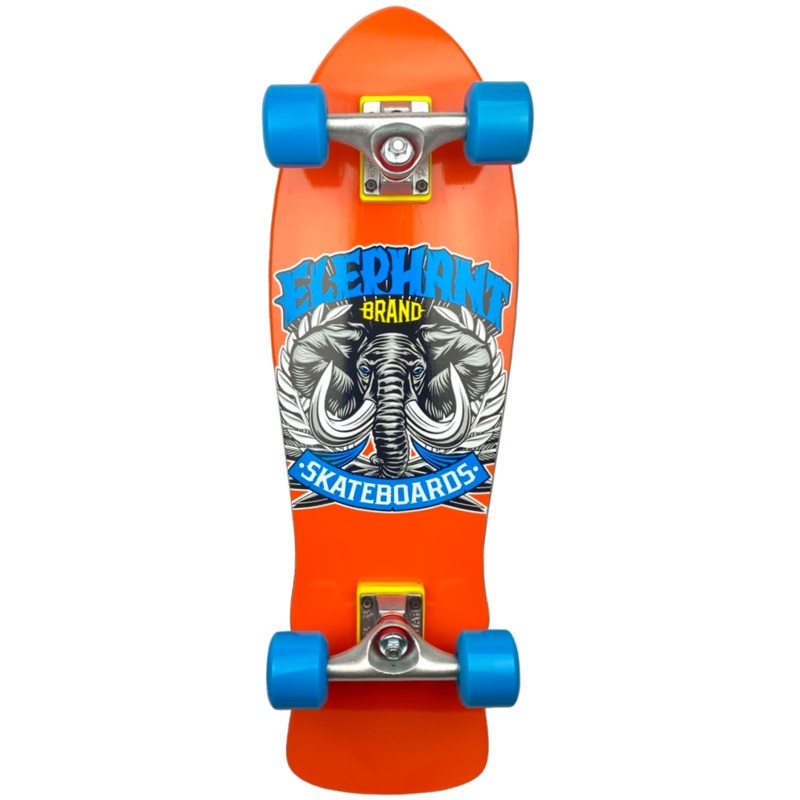 Elephant Brand Street Axe Mini Cruiser Complete Orange – 8.25″x28″