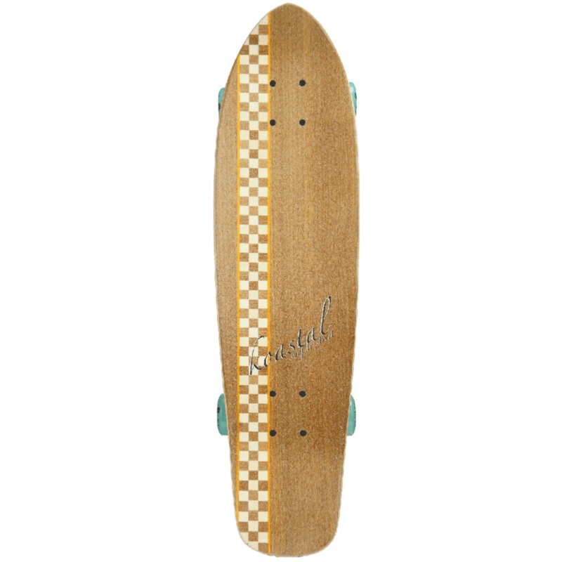 Koastal Checkered Stripe Dark Mini Cruiser Complete