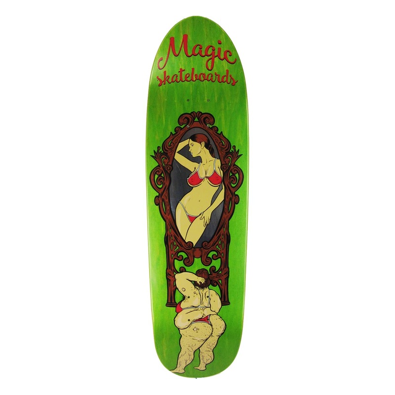 Magic Skateboards Magic Mirror Deck- 8.5″x32.5″
