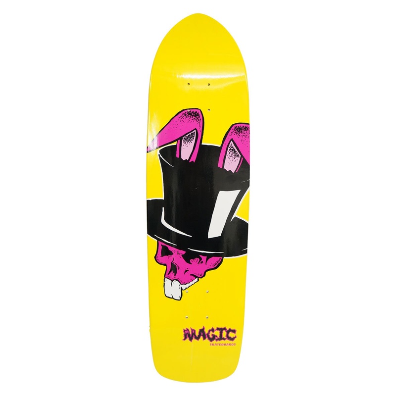 Magic Skateboards Top-Hat Deck- 8.5″x32.25″