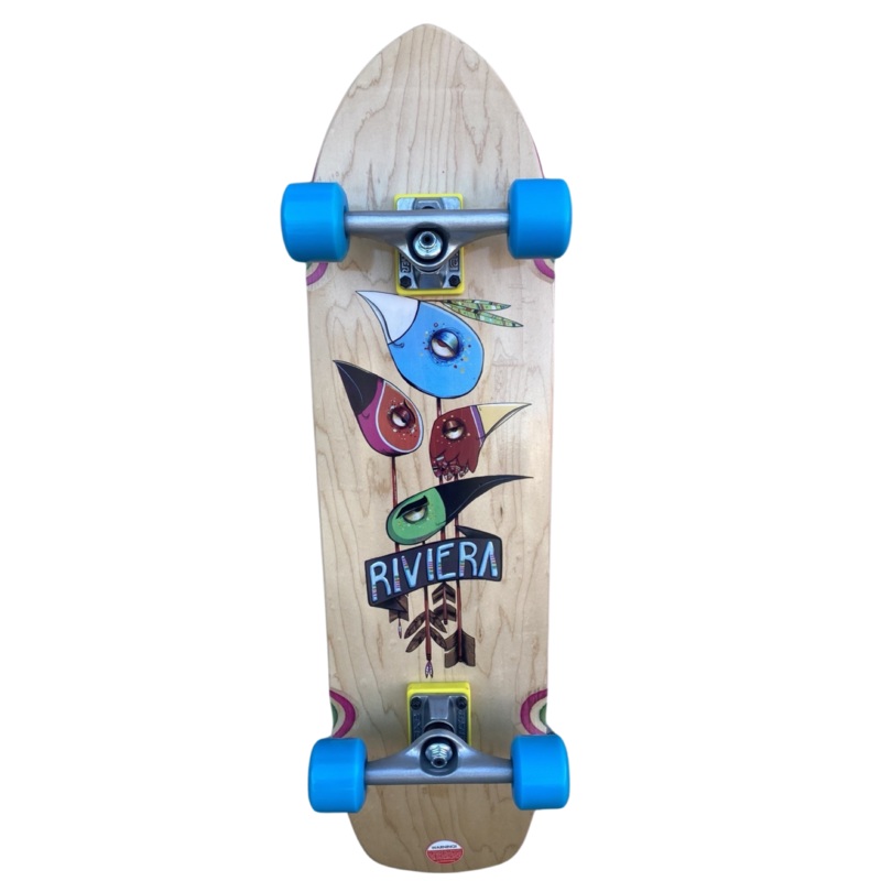 SALE Riviera Arrowhead Skateboard Complete- 8.75″x32.25″