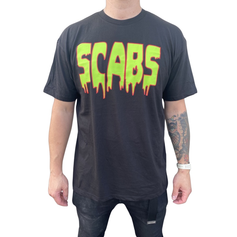 SCABS Ghoul T-Shirt- BLK Halloween Horror Series