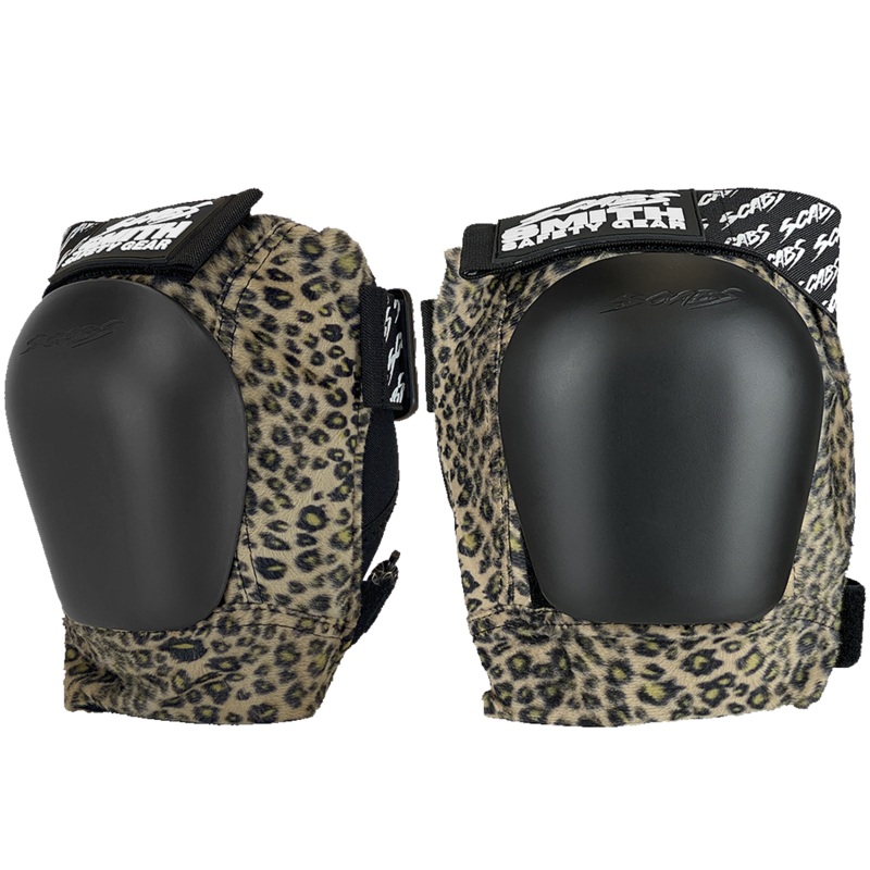 Scabs Urban Knee Pad Set- Brown Leopard