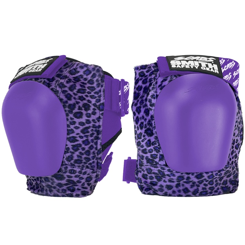 Scabs Urban Knee Pad Set- Purple Leopard