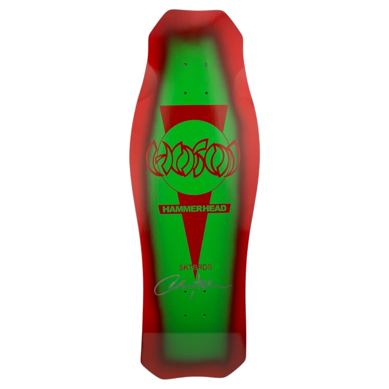 Signed & Numbered Hosoi Christmas 2022 OG Hammerhead  10.5″x31″