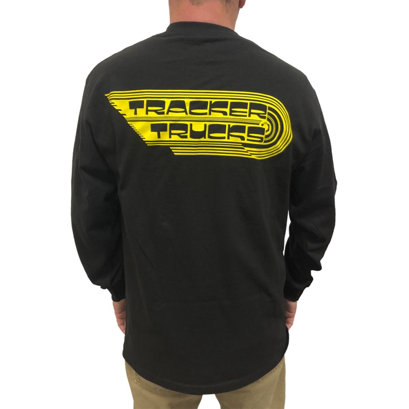 Tracker Wings men’s Long Sleeve Shirt-Blk/Yel