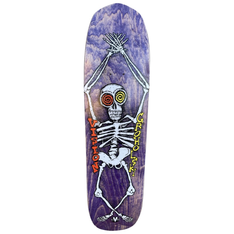 Vision Groholski Skeleton Modern Shaped Deck- 8.5″x32.75″