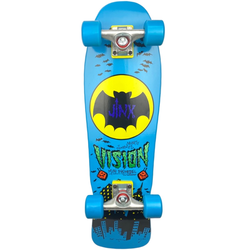 Vision Jinx Mini Cruiser Complete Turquoise – 8″x28.75″