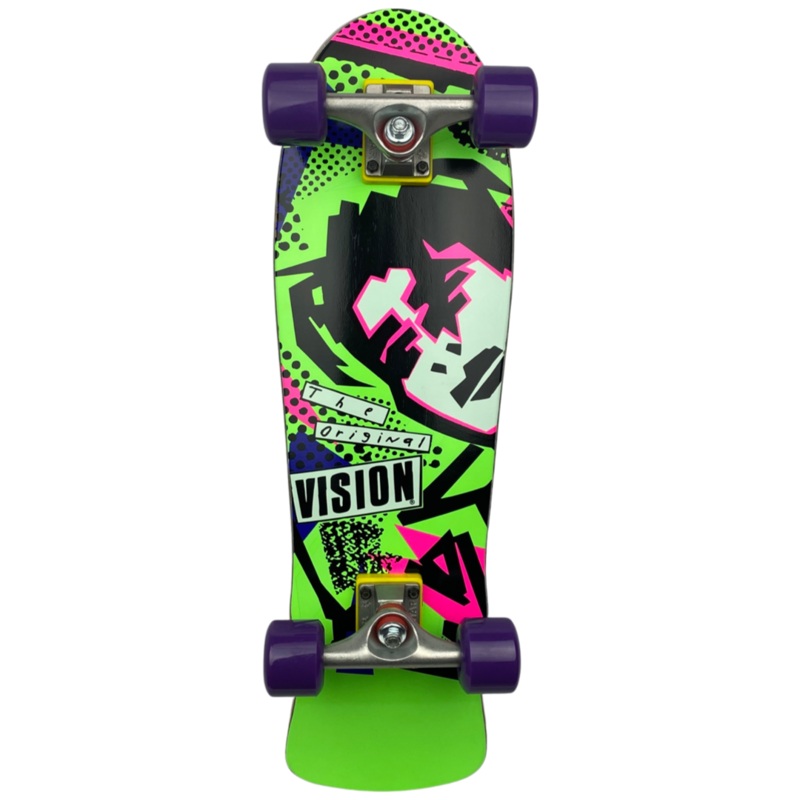 Vision Original MG Mini Cruiser Complete Green – 8″x28.75″