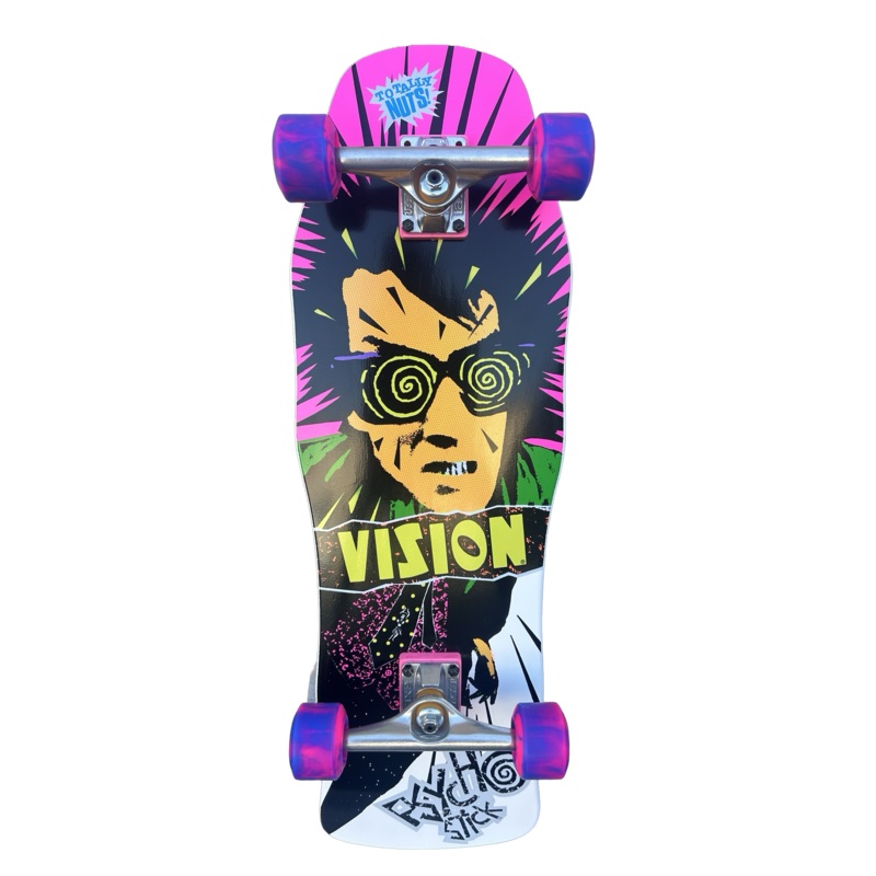 Vision Original Psycho Stick Complete Skateboard – 10″x30″