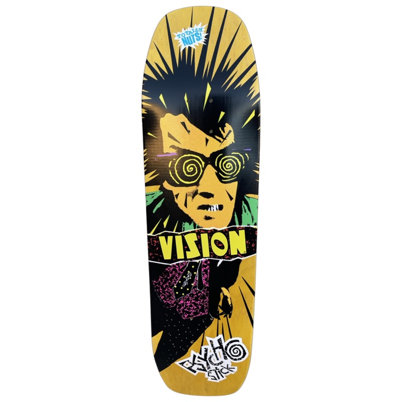 Vision Psycho Stick Modern Shaped  Deck- 8.875″x32.75″