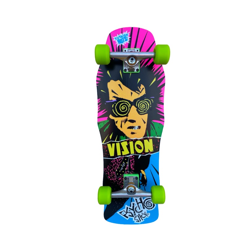 Vision Psycho Stick OG Complete Skateboard – 10″x30″