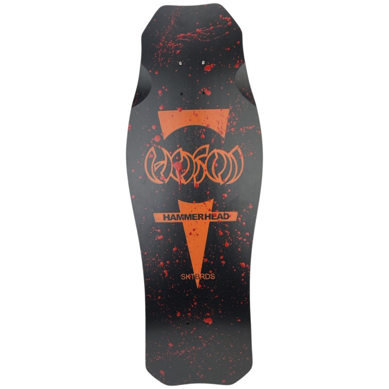 Hosoi Limited Halloween 2022 Bloody MATTE BLACK OG Hammerhead  10.5″x31″