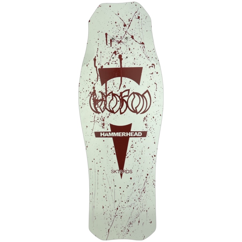 Hosoi Limited Halloween 2022 Bloody White OG Hammerhead  10.5″x31″