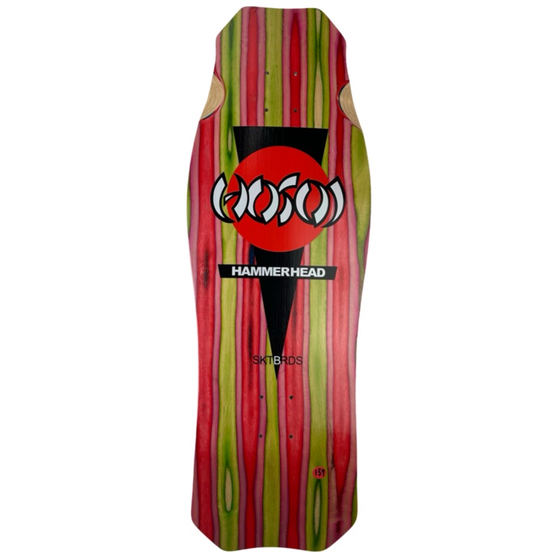 Hosoi Skateboards O.G. Hammerhead Swirl Limited Deck #159  10.5″x31″