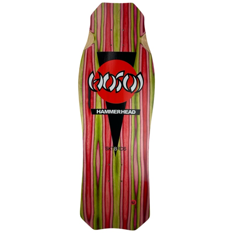 Hosoi Skateboards O.G. Hammerhead Swirl Limited Deck #161  10.5″x31″