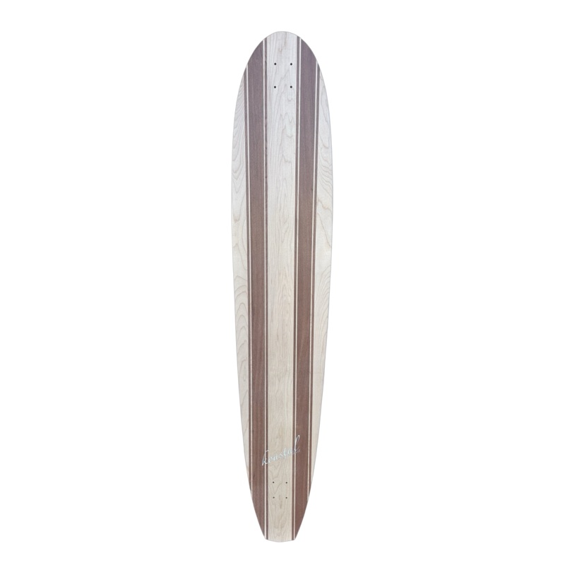 Koastal Drifter-4 Sapele/Maple 60″ Longboard Cruising Skateboard – Complete