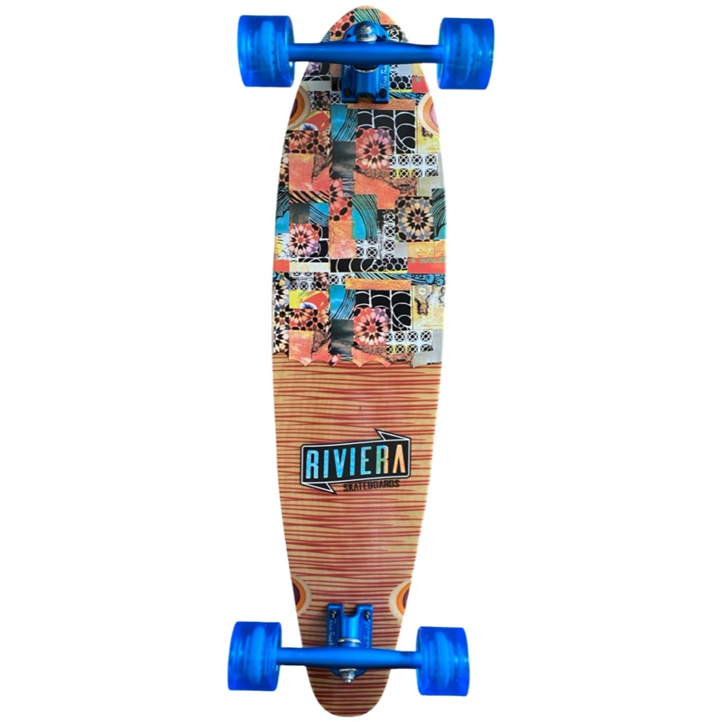 SALE Riviera Carbon fiber skateboard complete Blem- 8.75″x34″