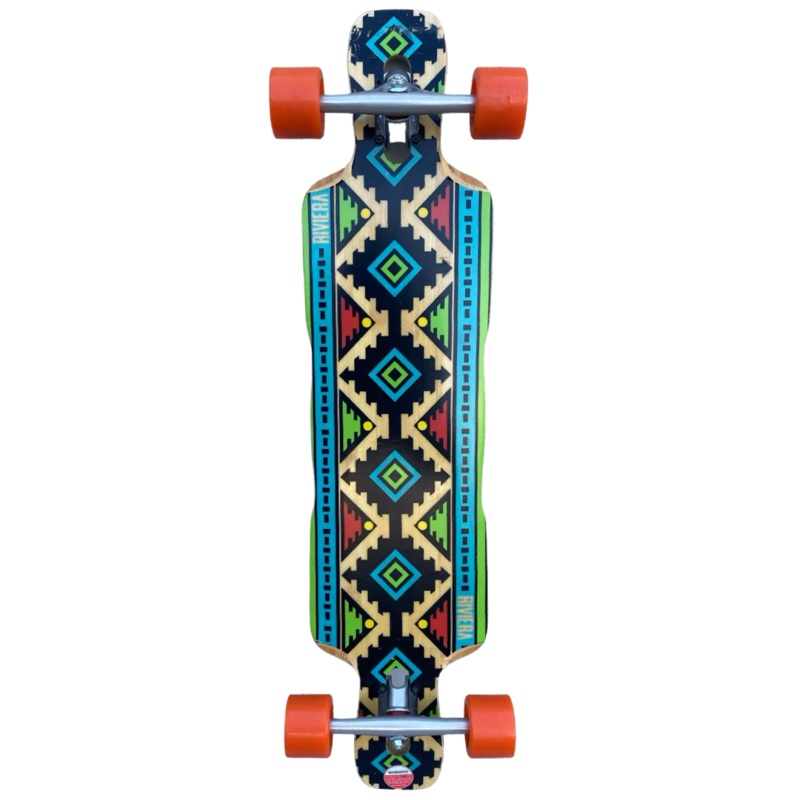SALE Riviera Drop Through Longboard Complete – 8.75″x37″
