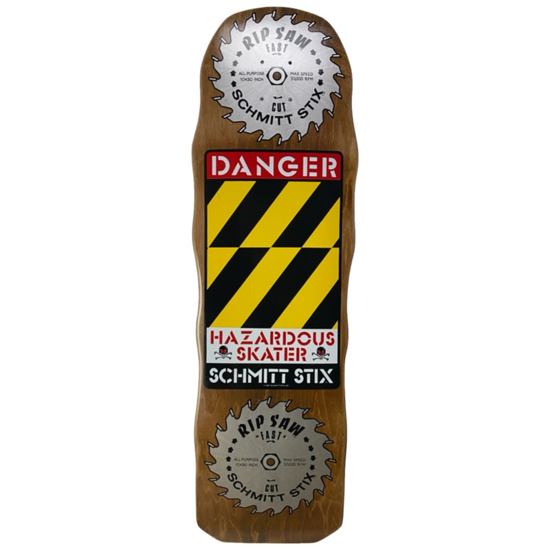 Schmitt Stix Danger Saw Deck- 10″x33″