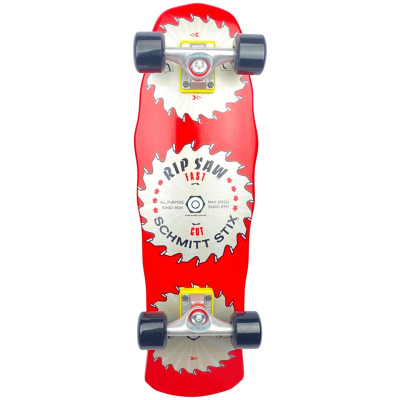 Schmitt Stix Ripsaw Mini Cruiser Complete Red – 8.75″ x 28.4″