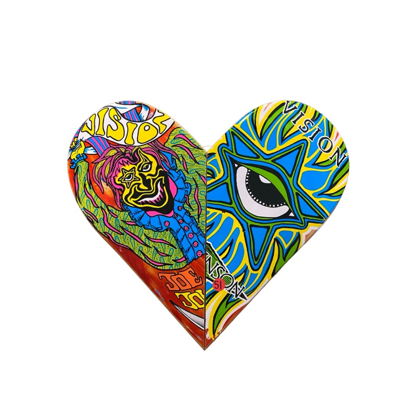 Skateboard Heart Art #51