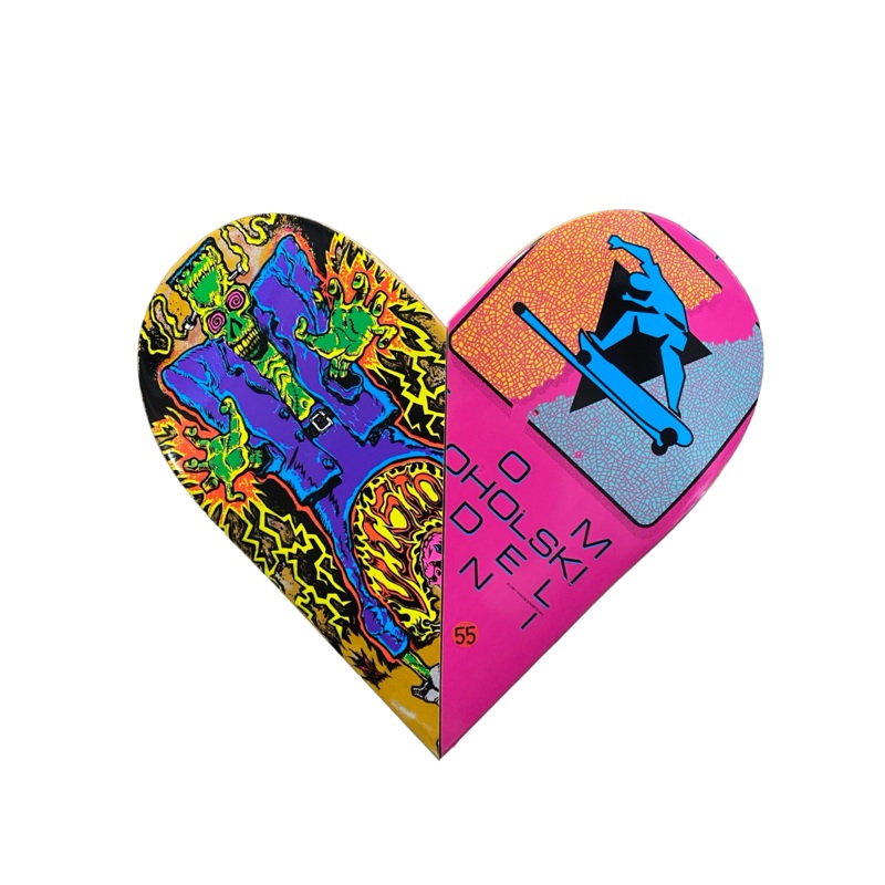 Skateboard Heart Art #55