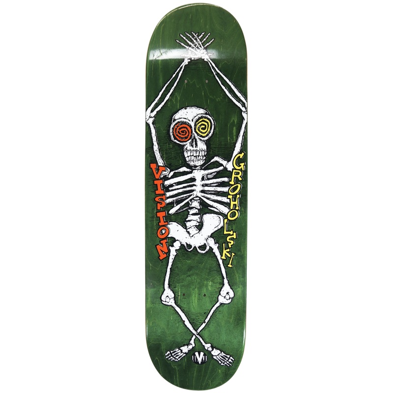 Vision Groholski Skeleton Popsicle Shape Deck 8″, 8.25″, 8.5″
