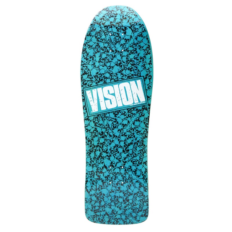 Vision Punk Skull Modern Concave Deck – 10″x30.5″